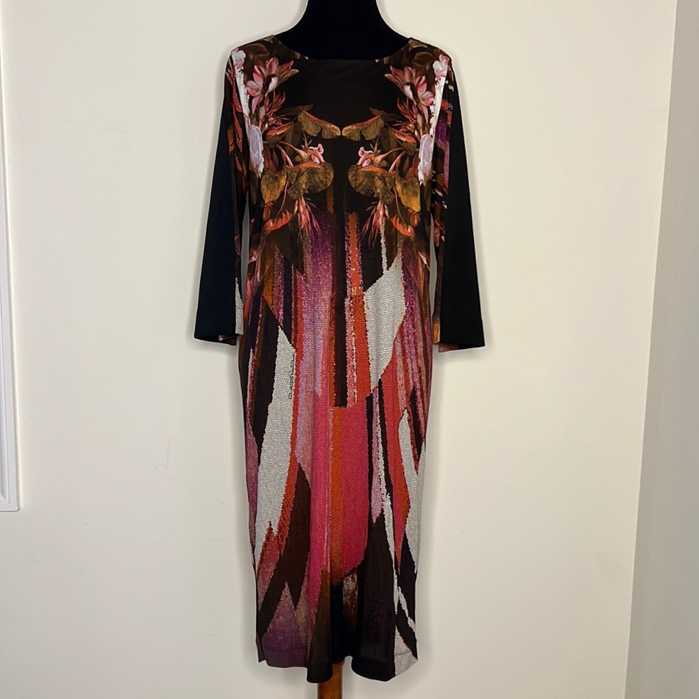 CAVALLI CLASS WOMEN'S DRESS Made in Italy Size 12